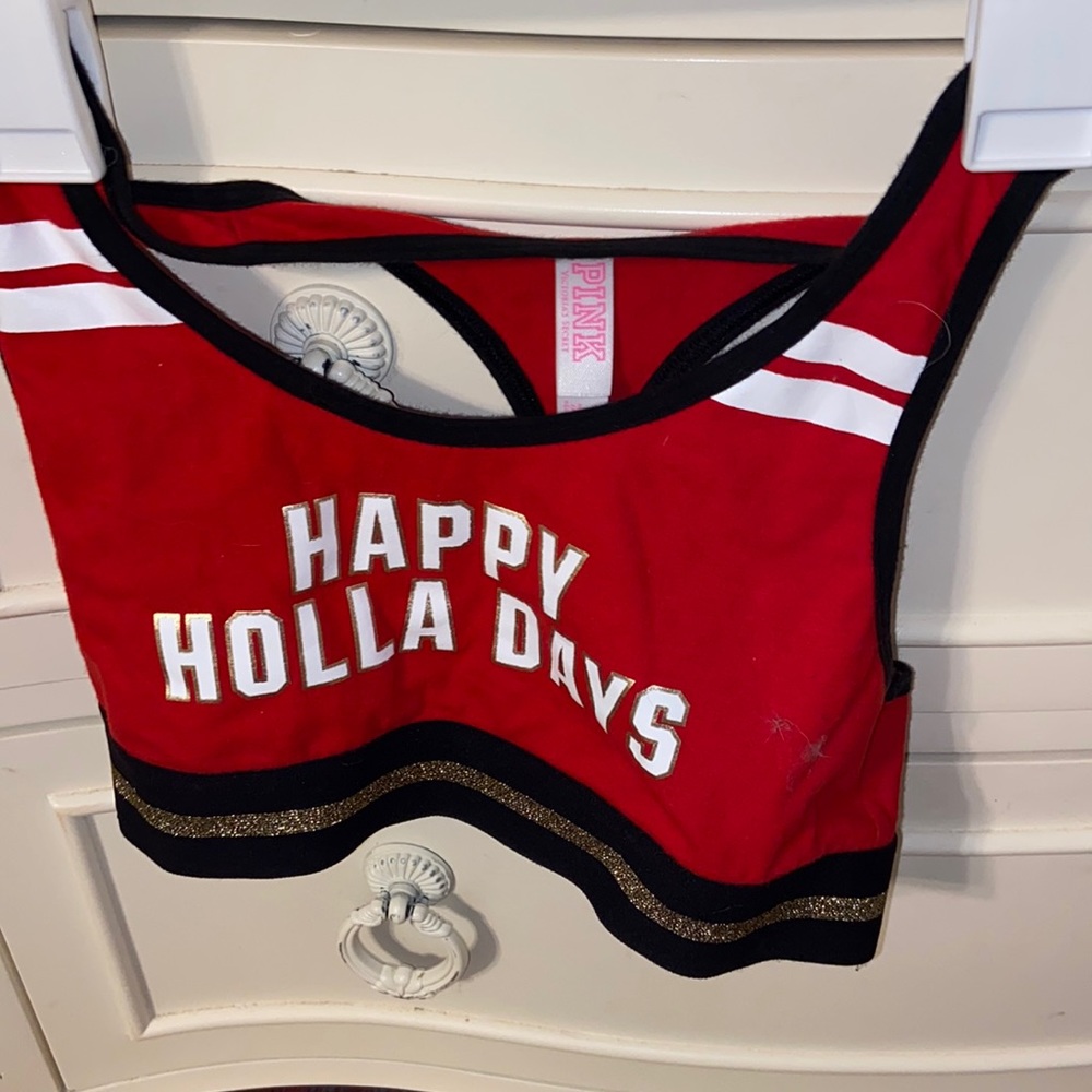 Victoria Secret Christmas sports bra